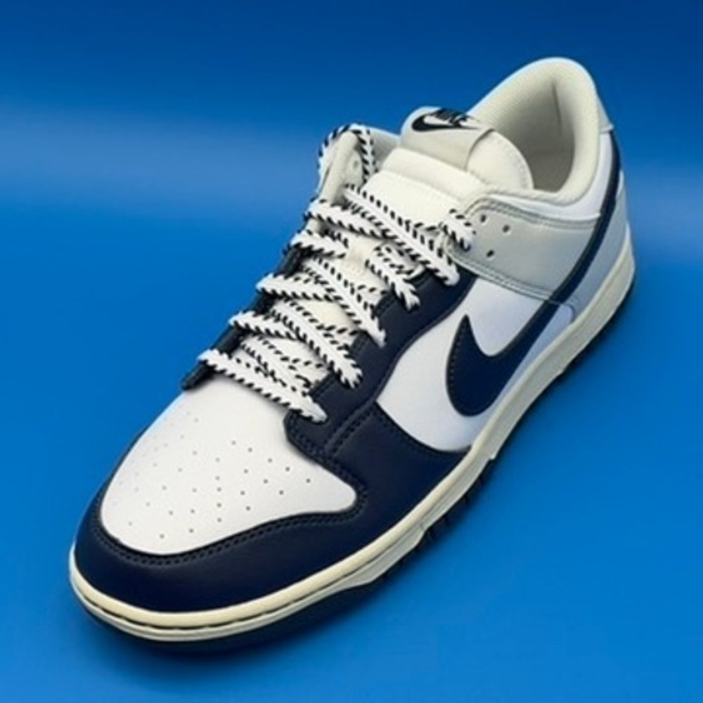 Nike Dunk Low Retro Midnight Navy NY Yankees Colorway DD1391-104 Size 11.5 13W‎